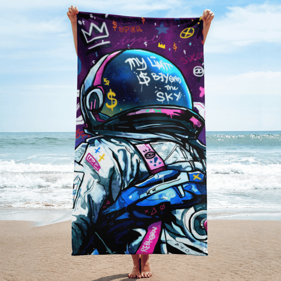 SIT ON MY FACE BEACH TOWEL – REBHORN DESIGN