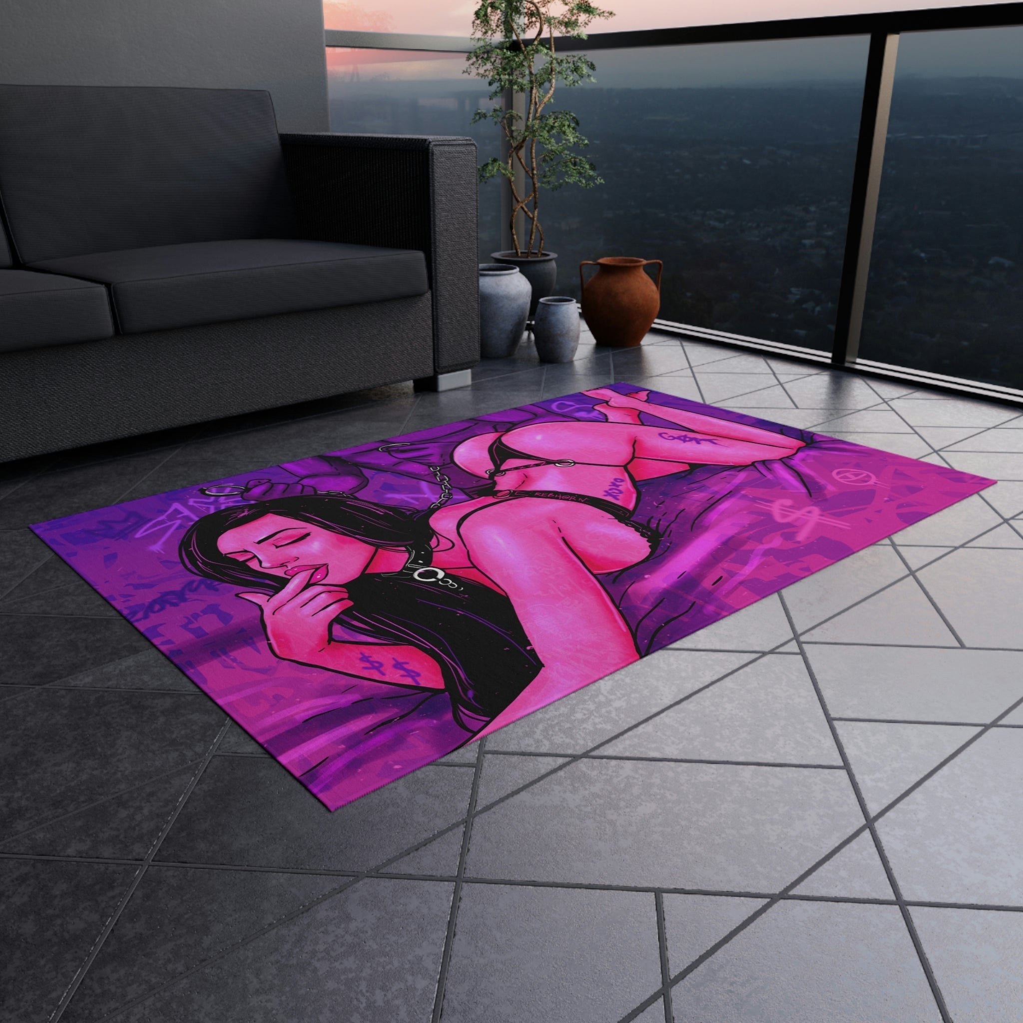 Soulmates Sensual Pink Rug