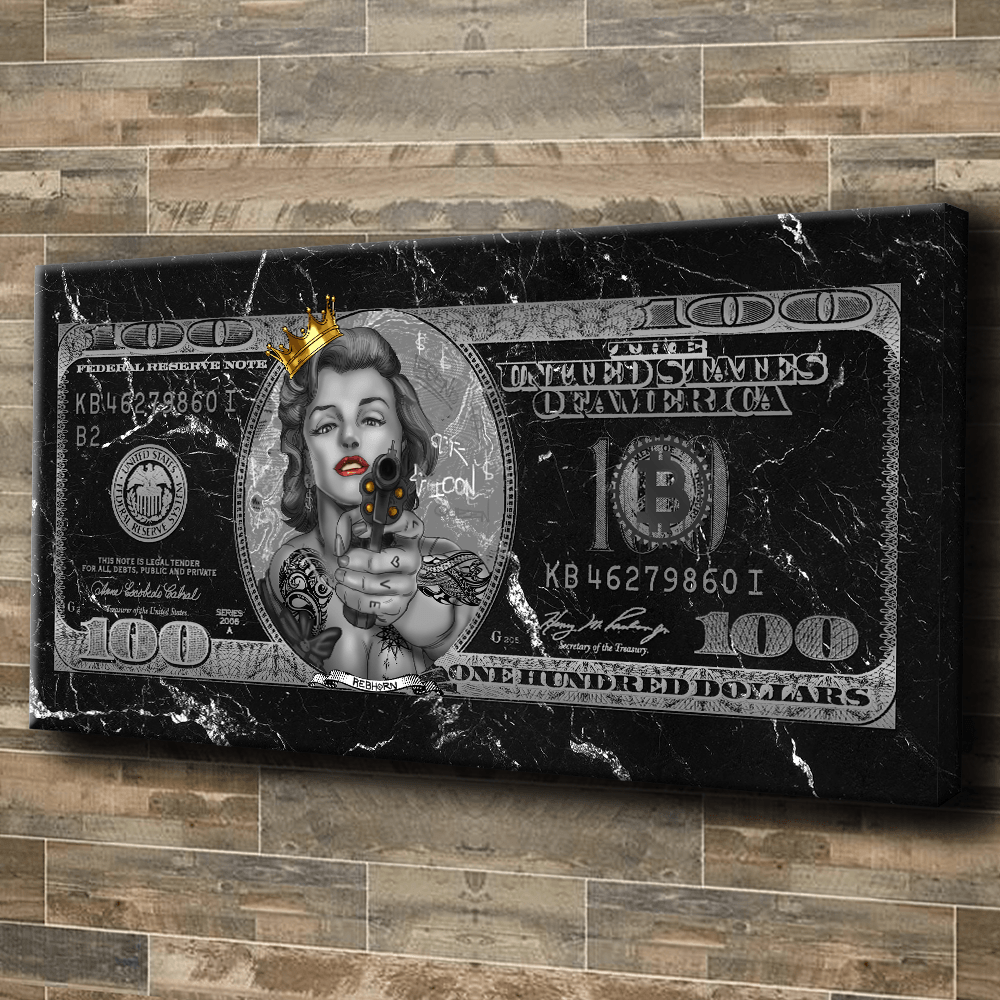 100 DOLLAR MARILYN MONROE – REBHORN DESIGN