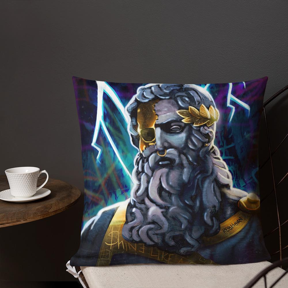 SHINE LIKE A GREEK GOD - PREMIUM PILLOW - REBHORN DESIGN