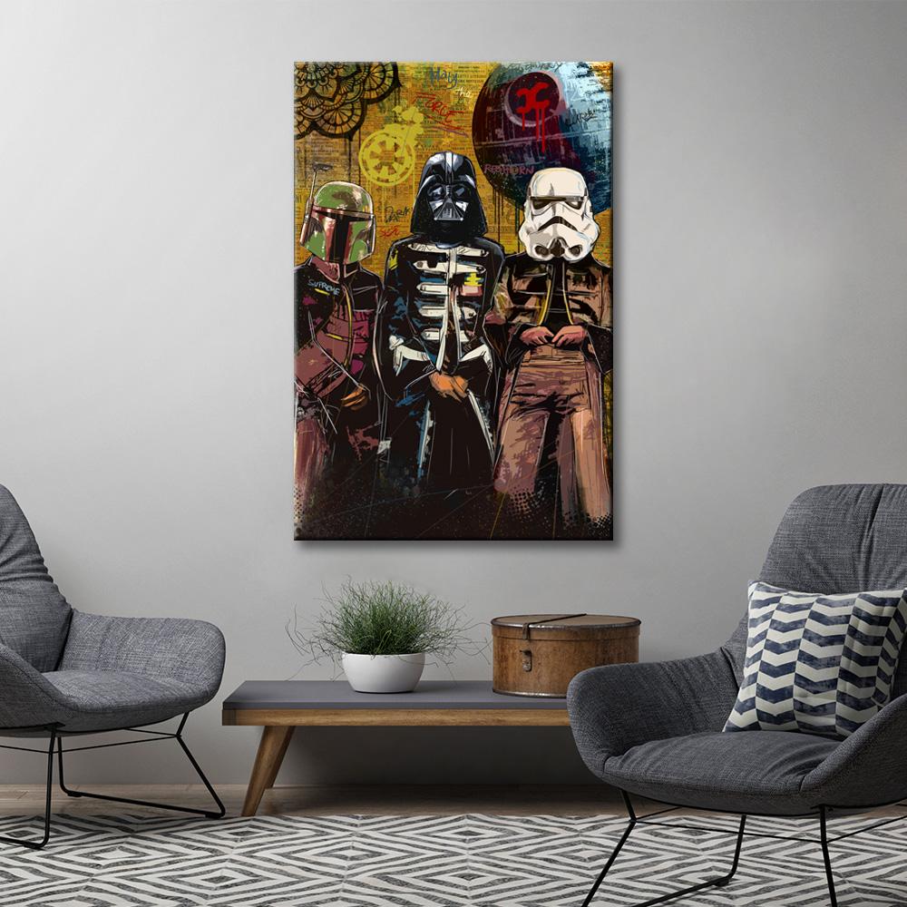 Team Vader Modern Day Canvas Wall Art – REBHORN DESIGN
